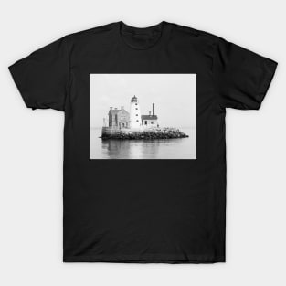 Island Lighthouse, 1896. Vintage Photo T-Shirt